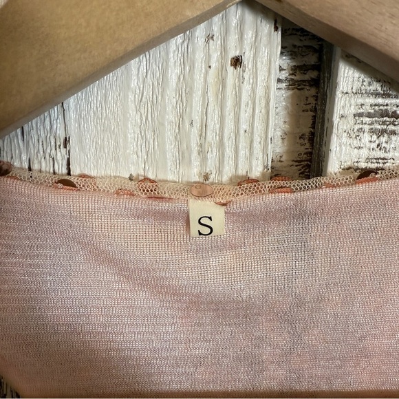 O PatPat Sequin Racer Back Tank Top Womens Size Small Y2K Festive Holiday Flirty - Picture 5 of 9